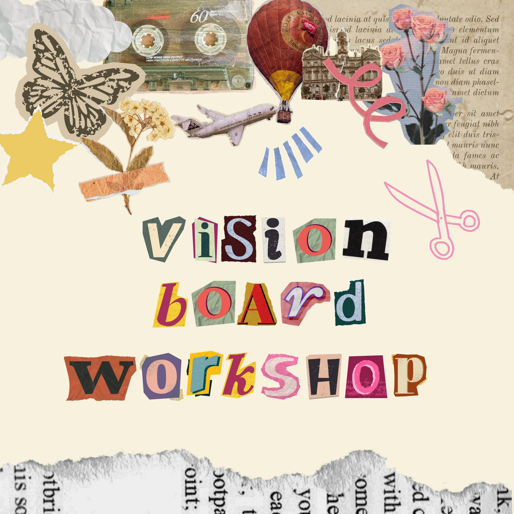 Vision Board Workshop Jan 11