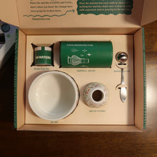 Load image into Gallery viewer, Wild Flower Oh Matcha Tea Set and Can
